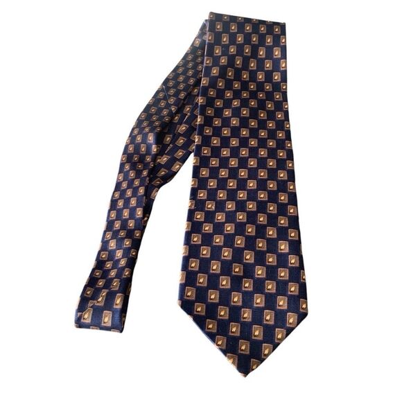 Pre Owned Men’s J. Z. Richards for Nordstrom Hand Crafted Tie Neck Tie Necktie - Picture 1 of 5